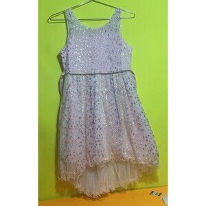 American Princess embroidered tulle Pink party dress Size 12
